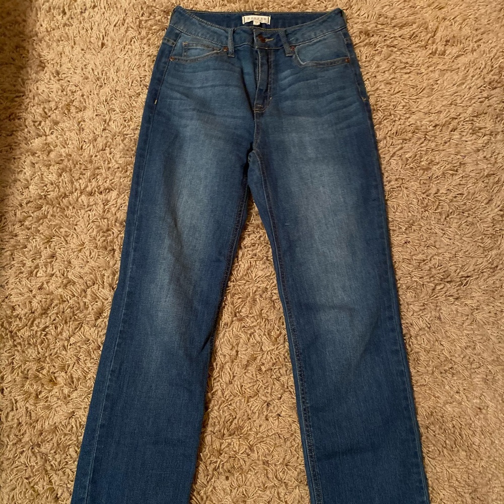 straight leg denim
